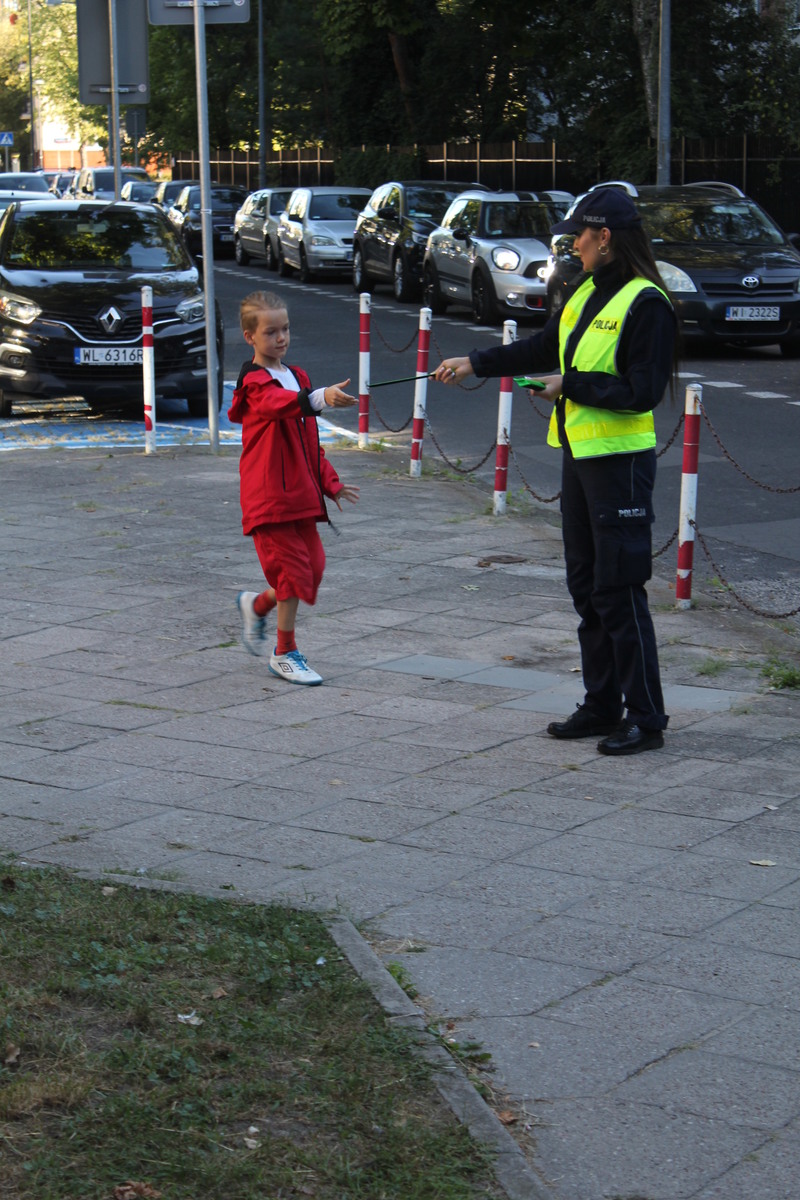 Bezpieczna Droga Do Szko Y Z Policjantami Z Oliborza Aktualno Ci