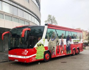 Ambulans, w którym można oddać krew