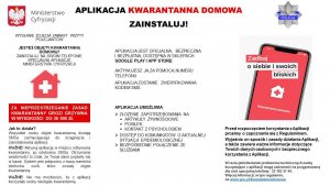 Kwarantanna domowa ulotka