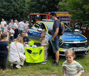Policjant na pikniku