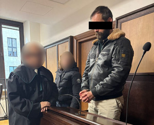 Zatrzymany na sali sądowej.