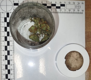 Susz roślinny w słoiku.