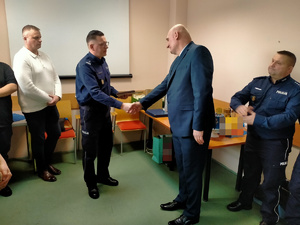 Pożegnanie Komendanta.