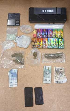 Zabezpieczone rzeczy.