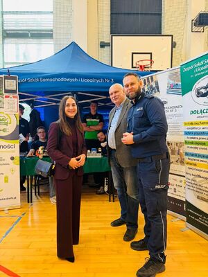 Policjant na targach