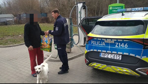 Dzielnicowy z burmistrzem.