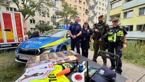 Policjant na pikniku
