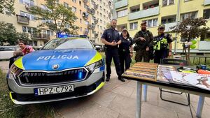 Policjant na pikniku