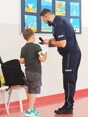 Policjant w szkole